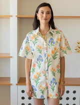 Combishort fleurs Laga