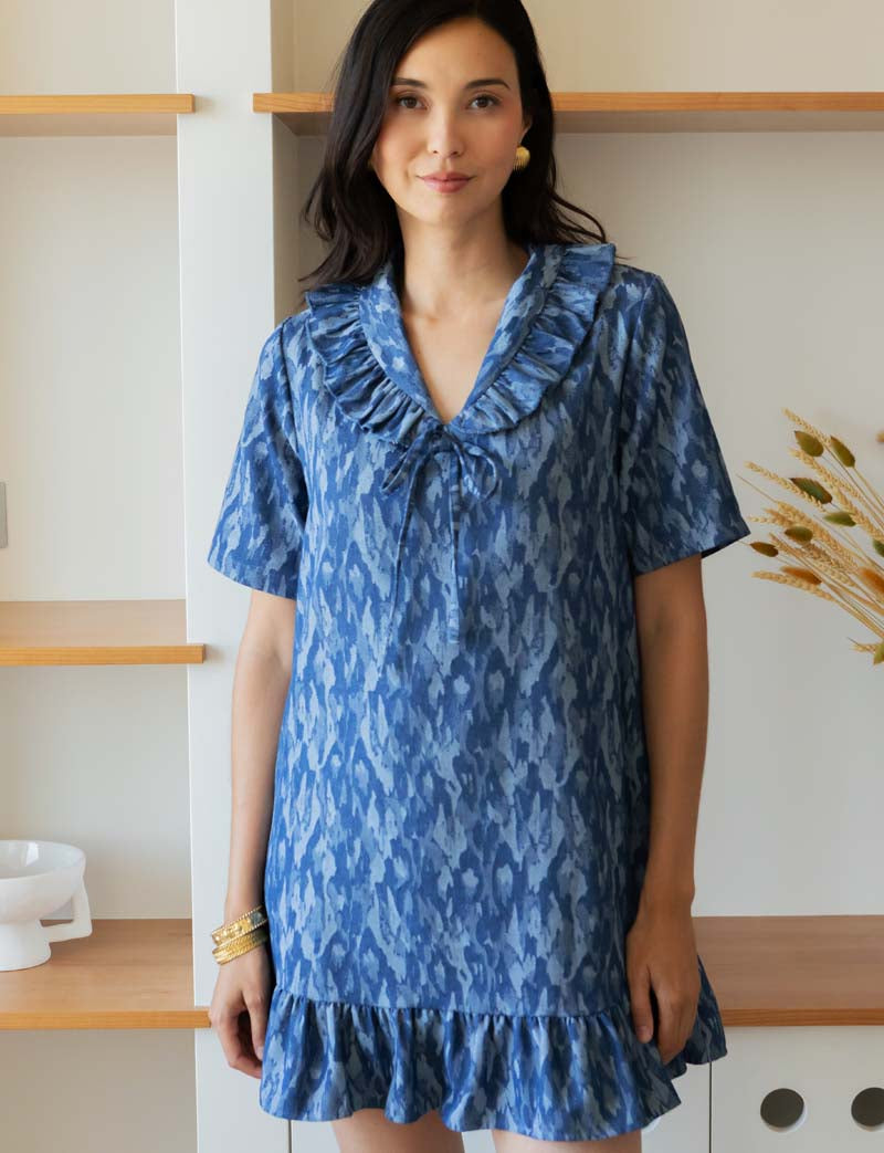 Robe bleue Navi