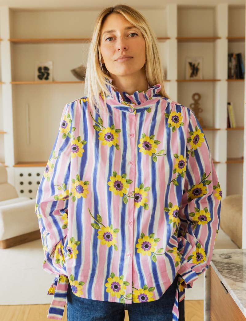 Chemise fleurie Mateo