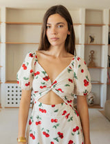 Robe cerises Estela
