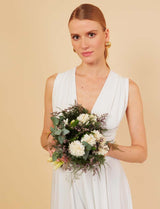 Robe multiposition blanche Annabella