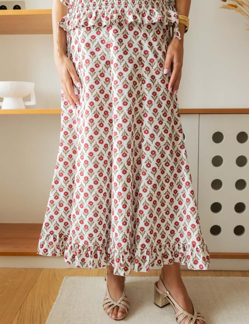 Jimena Floral Skirt