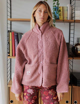 Chaqueta rosa viejo Leone