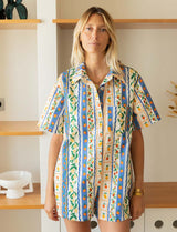 Rowen multi floral romper