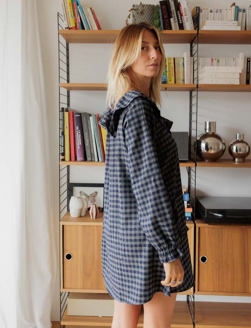 Checked dress Inea