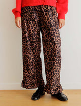 Arthur leopard trousers