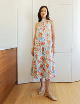 Robe ciel fleurie Sidy