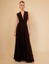 Annabella Brown Multiposition Dress