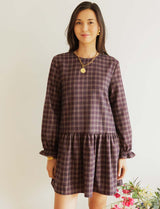 Robe à carreaux Adeline