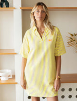 Yellow Tamar terry cloth robe