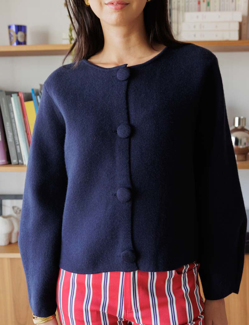 Navy cardigan Alky