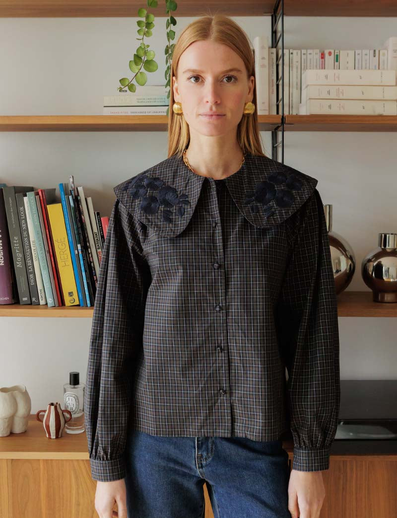 Embroidered Bia shirt