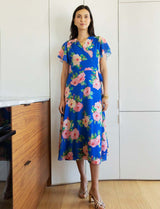 Royal floral robe Hasina
