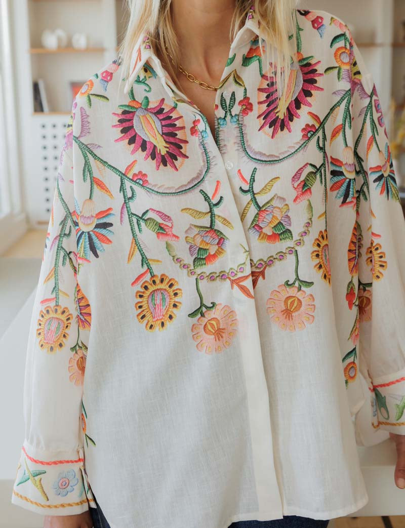 Chemise écrue Mana