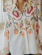 Chemise écrue Mana