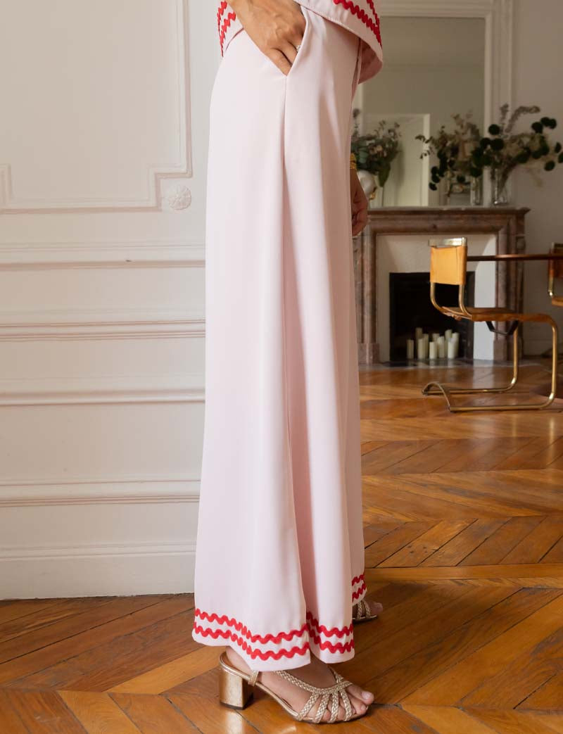 Pantalon rose Dario