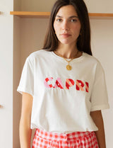White Capri T-shirt