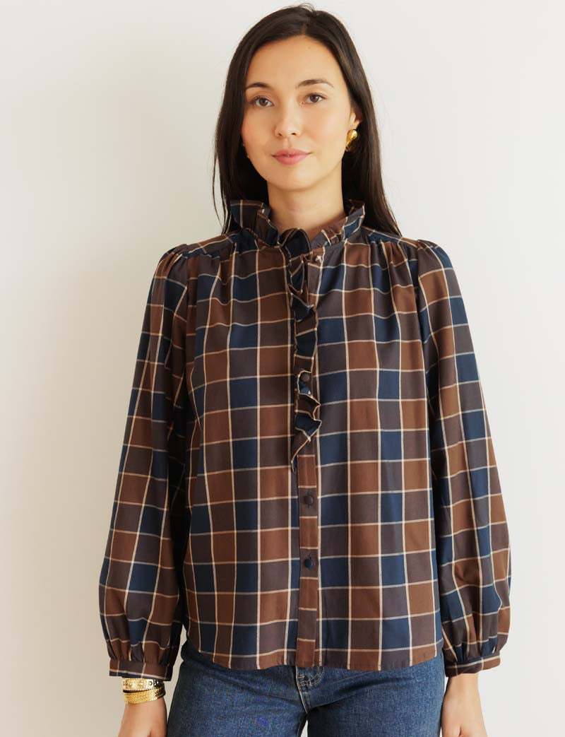 Camisa de cuadros Addie