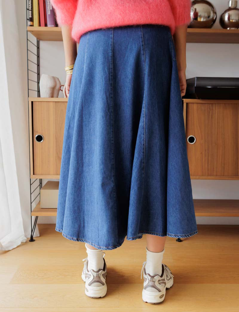 Jupe denim Gerty