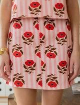 Striped & floral skirt Suki