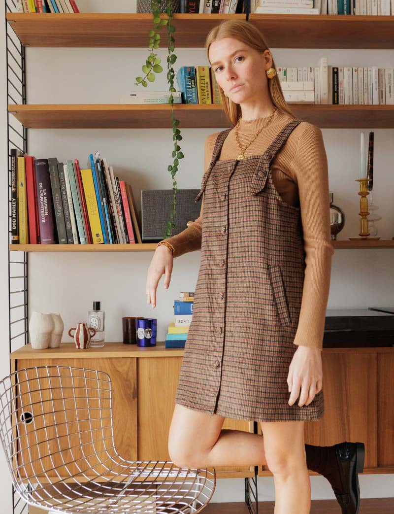 Robe à carreaux Dolly