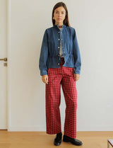 Bary gingham jeans