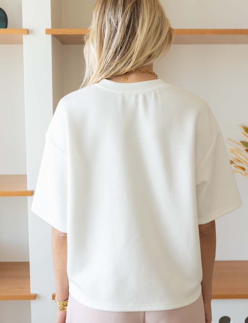 White Nolan T-shirt