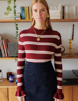 Burgundy Tadeo sweater