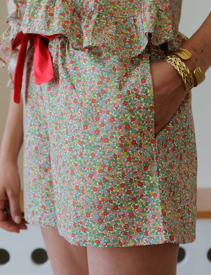 Floral Short Japa