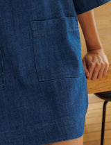 Robe bleue Shila