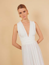 Robe multiposition blanche Annabella