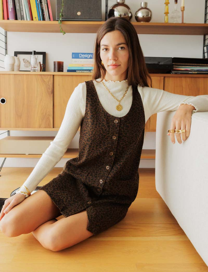 Leopard-print dress Vega