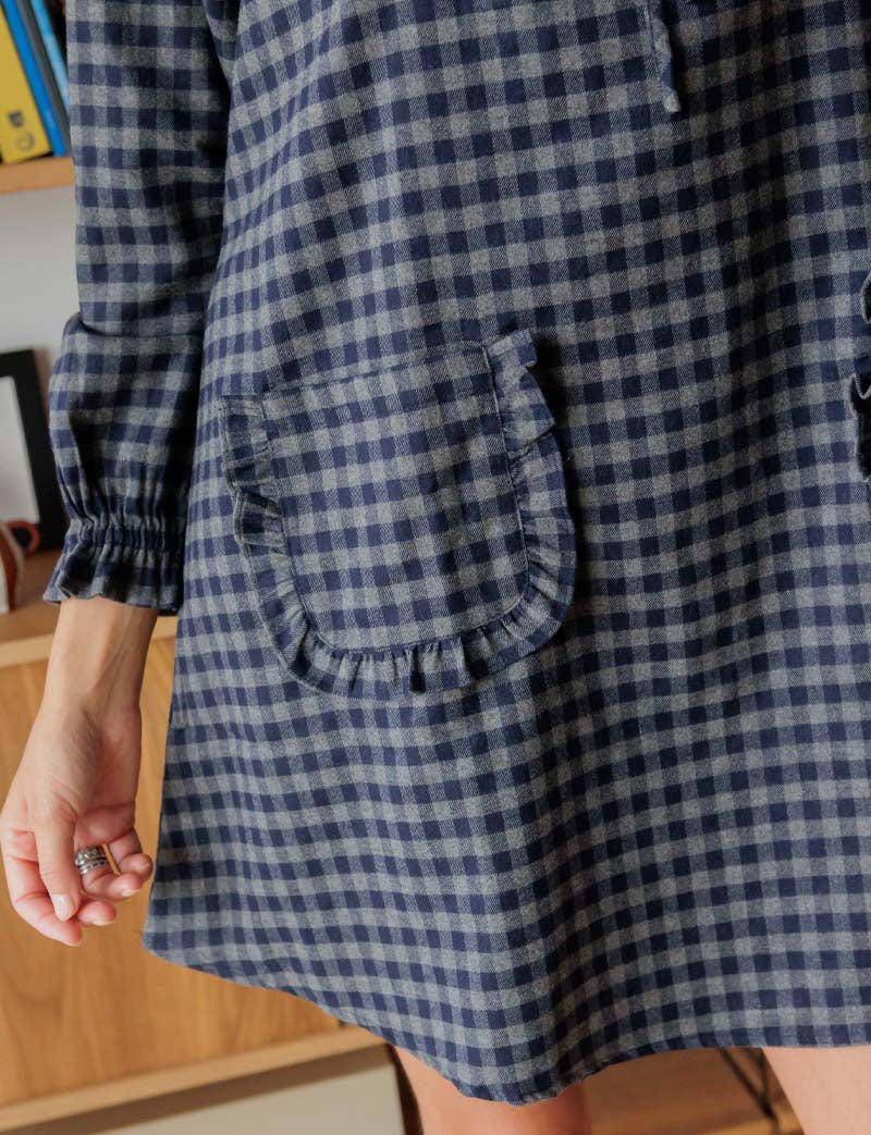 Checked dress Inea