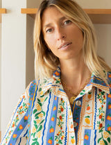 Rowen multi floral romper
