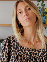 Blusa de leopardo Tizia