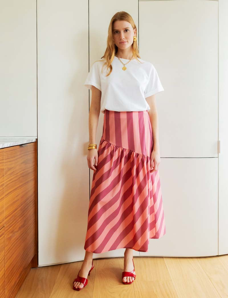 Pink & Blush Moki Skirt