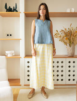 Top en jean Varo