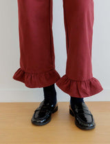 Pantalon bordeaux Edmond