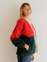 Red & green Clyde jacket