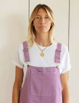 Purple overalls Jana