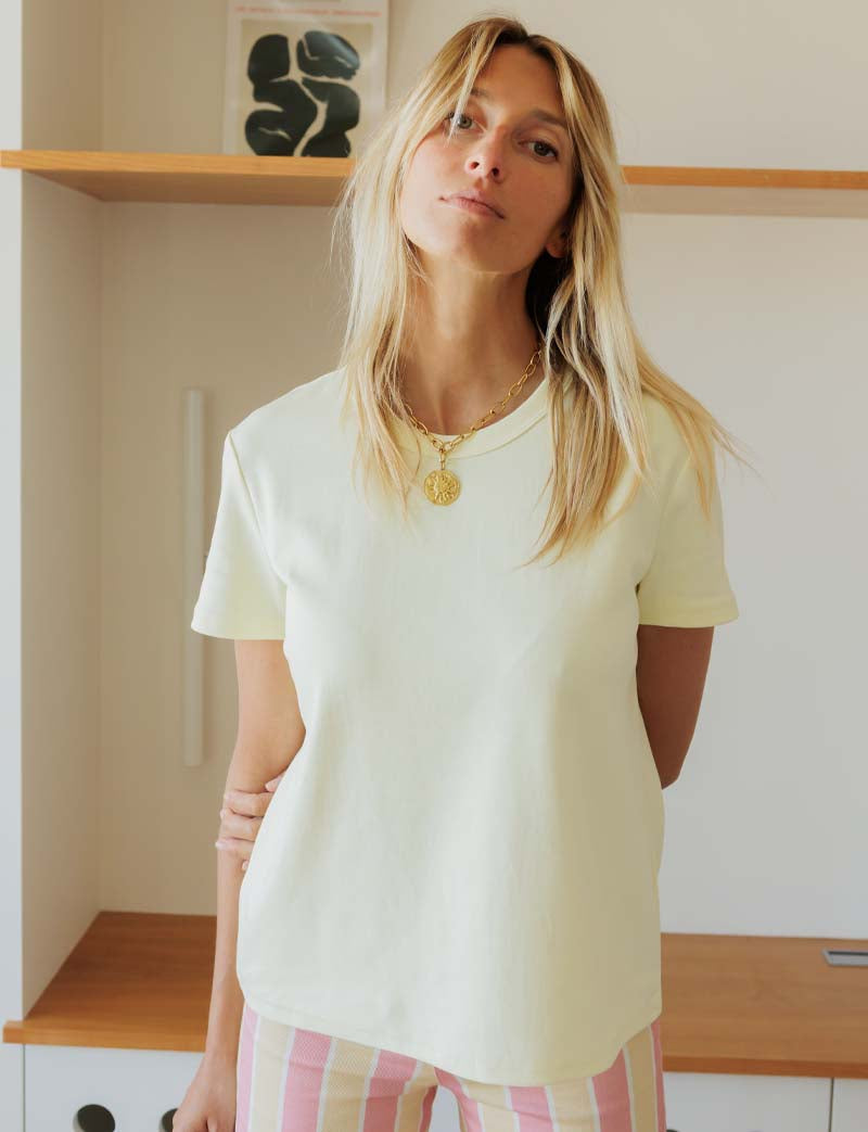 T-shirt jaune Robb