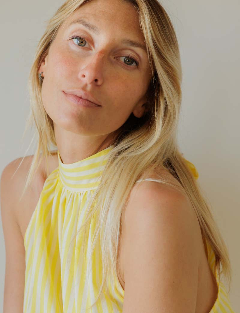 Robe jaune Josia