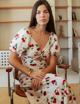Robe cerises Estela