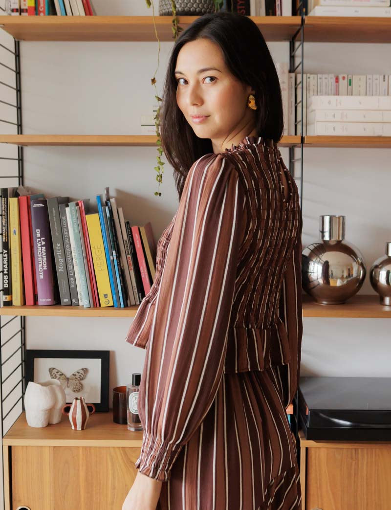 Blouse à rayures Palomy