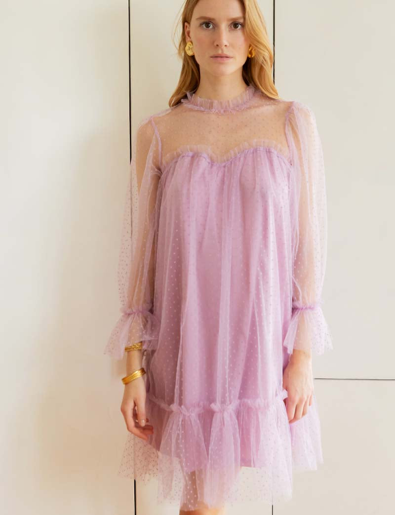 Robe lilas Sparkle