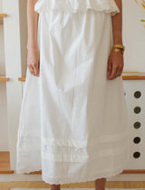 Jupe blanche Hoby
