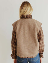 Gilet taupe Peny