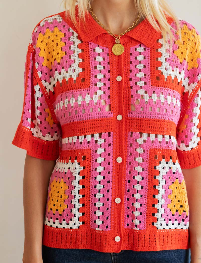 Unai crochet top