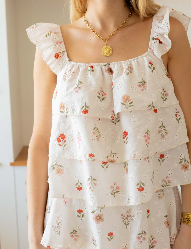 Top floral Souda