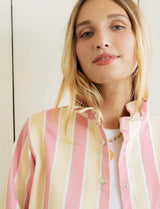 Pink and Yellow Denvy Jacket